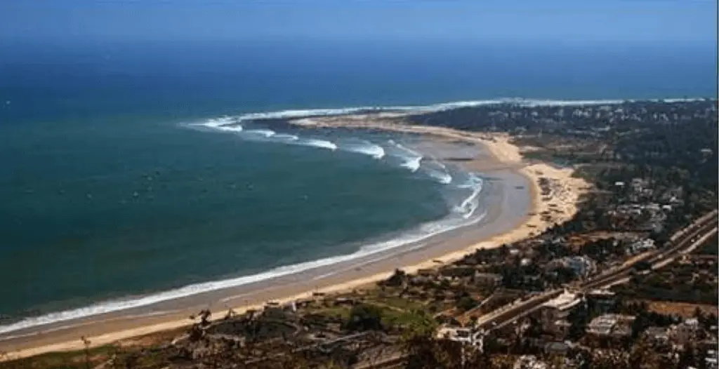 An image showing RK beach