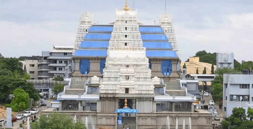 An image showing ISKCON Temple